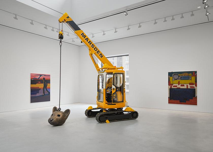 Nicole Eisenman , ‘Untitled (Show)’, exhibition view, 5 May—22 July 2022, Hauser & Wirth gallery.