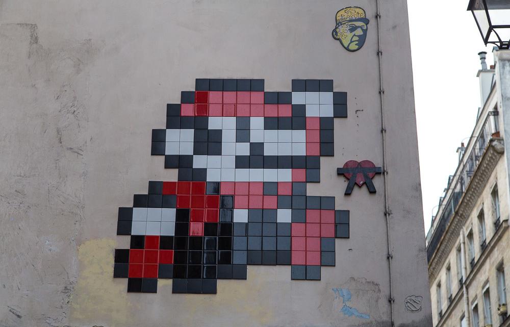 "Space Invaders" project, Paris